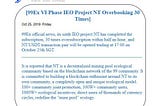 NT IEO was overbooked 30 times