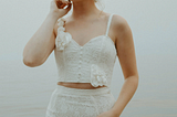 The Best Two-Piece Wedding Dress Styles for Different Body Types | Dreamers & Lovers