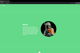 Create a portfolio with Nuxt.js