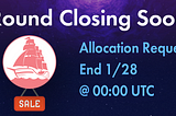 Galleon DAO $DBL Private-Sale Closing Soon