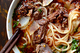 lanzhou beef noodle soup / the woks of life