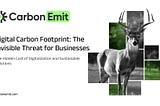 Digital Carbon Footprint: The Invisible Threat for Businesses