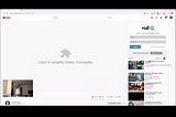 Click to enable video converter