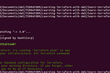 Automating AWS-EC2 via Terraform