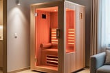 Can I use a two-person sauna in a small apartment?