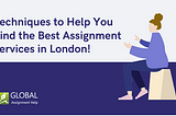 assignment help services London