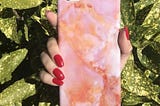 SUNSET MARBLE CASE