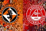 Dundee United F.C and Aberdeen F.C logos