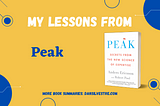 Peak by Anders Ericsson and Robert Pool: Summary and Notes