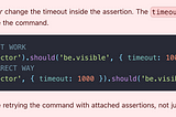 Enhancing Cypress Tests with Dynamic Waiting: A Deep Dive into Timeout Options