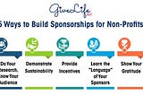 5 Ways to Build Sponsorships for Non-Profits