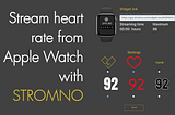 How to add heart rate from Apple Watch to your live stream