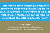 100-year-old foundation spends down — moving millions to BIPOC-led non-profits