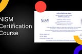 NISM Certification Courses