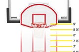 Bison 6-in-1 Adjustable Easy-Up Youth Basketball Goal — Viprow Sports