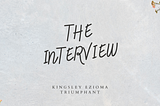 THE INTERVIEW