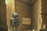 Robot finds Fortran in a old egyptian tomb