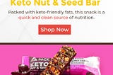 Munk Pack-best tasting keto bars