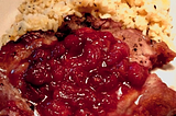 Pork Chop — Cranberry Pork Chops