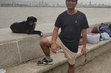 Sunday morning run in Marine drive, Mumbai