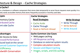 Architecture and Design — Cache Strategies for Distributed Applications