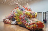 AI generated Year of Dragon arts