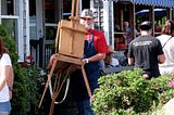 WOW! The Ogunquit Art Colony is THRIVING in 2021: Perkins Cove Plein Air Painting Event