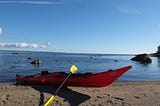 Our first adventure: Kayaking