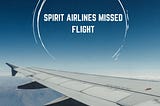 Spirit Airlines Missed Flight | Policy | by Stephen