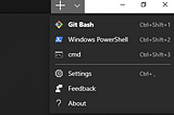 Configuring “GIT bash” on “Windows Terminal App”