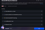 A Comprehensive Guide: Claiming Faucet, Earning the Discord Role, and Minting StratoVM NFTs
