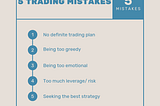 5 TRADING MISTAKES
