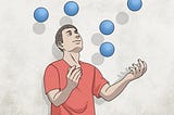 Improv Tip #29: Juggling in Improv