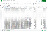 Connecting Google Sheets to Power Bi Desktop.