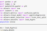 Recognizing Handwritten Digits