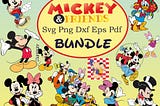 60 DisneyWorld Bundle Svg Png Dxf Eps, Disneyland Svg, Mouse and friends svg, DonaldDuckSvg DaisyDuck SVG, GoofySvg Cricut Printable Clipart