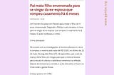A mais perversa e cruel das violências