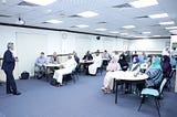 I presented a modern media editing arts workshop at the Juma Al Majid Cultural Center in Dubai… and…