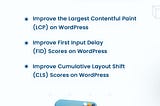 Improve WordPress Core Web Vitals