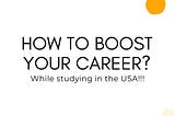 Studying in the USA but feeling overwhelmed by the visa process?