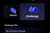 Challenges app