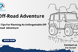 Off-roading on dirt roads and trails can be exciting and a lot of fun.