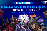 $ZIG Holders, here’s your ONLY chance to get Zignaly’s Exclusive AI-Powered Ninja Shuttles NFT…
