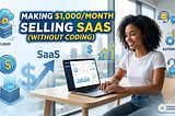 How Beginners Are Making $1,000/Month Selling SaaS (Without Coding) in 2026