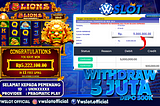 Bukti Kemenangan Jackpot 5 Juta 5 Lions Megaways