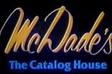 a logo from McDade, the catalog house