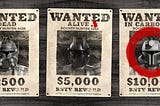 Bounty Hunter Wanted Poster NFTs