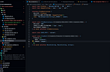 Github Dark Default color theme