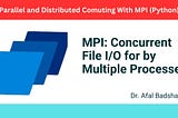 In this tutorial, we’ll explore an MPI (Message Passing Interface) program using mpi4py to…