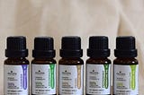 Edible Essential Oil Summer Combo (Pack of 5 — Lavender + Lemongrass + Fennel + Peppermint + Sweet…
